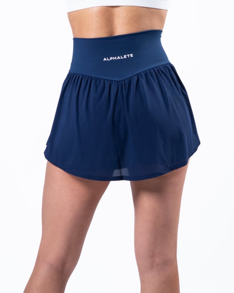 Persian Blue Alphalete Trace Skirt Women's Skirts | 0674298-XQ