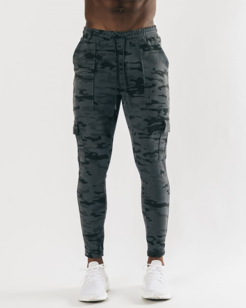 Phantom Camo Alphalete Identity Cargo Men's Jogger | 6897354-IT