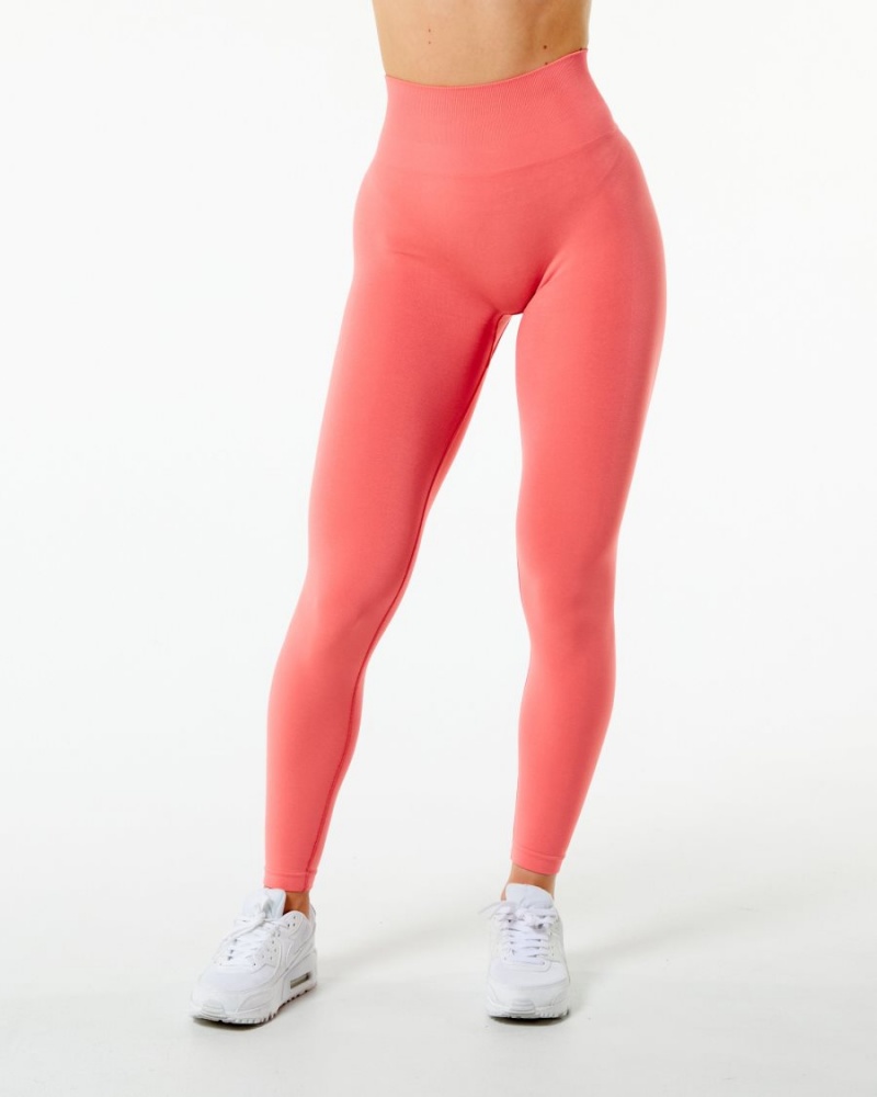 Pixel Pink Alphalete Amplify Legging Women's Leggings | 9234718-FR