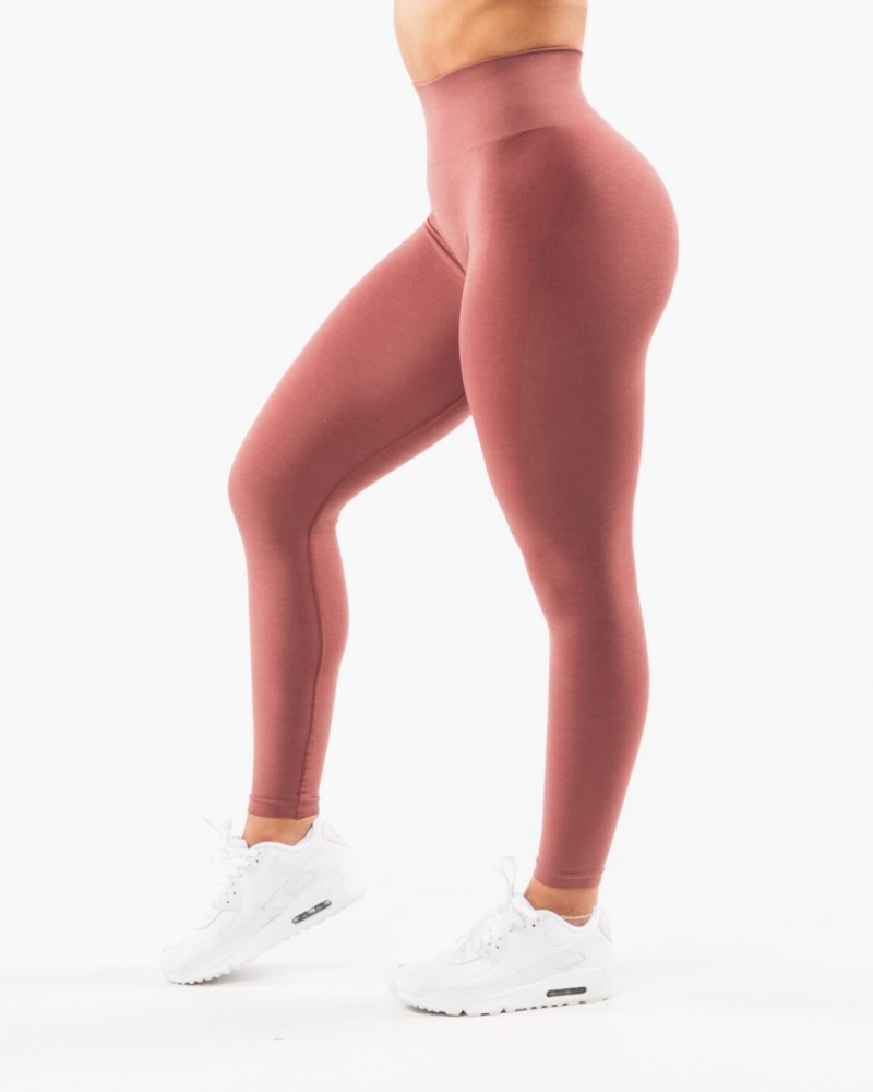 Rose Alphalete Amplify Legging Women's Leggings | 6597384-XQ