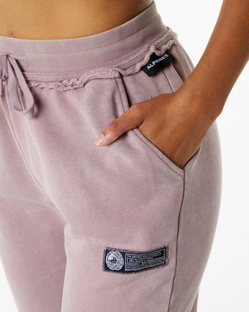 Rose Quartz Alphalete Very Terry Jogger Women's Jogger | 7620438-BO