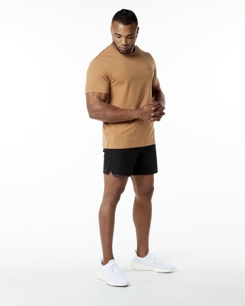 Rust Alphalete Classic Tee Men's Shirts | 9374082-AE