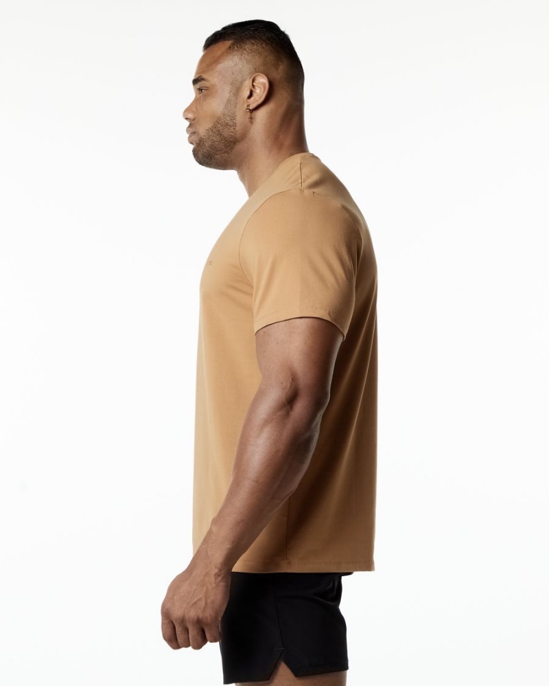 Rust Alphalete Classic Tee Men's Shirts | 9374082-AE