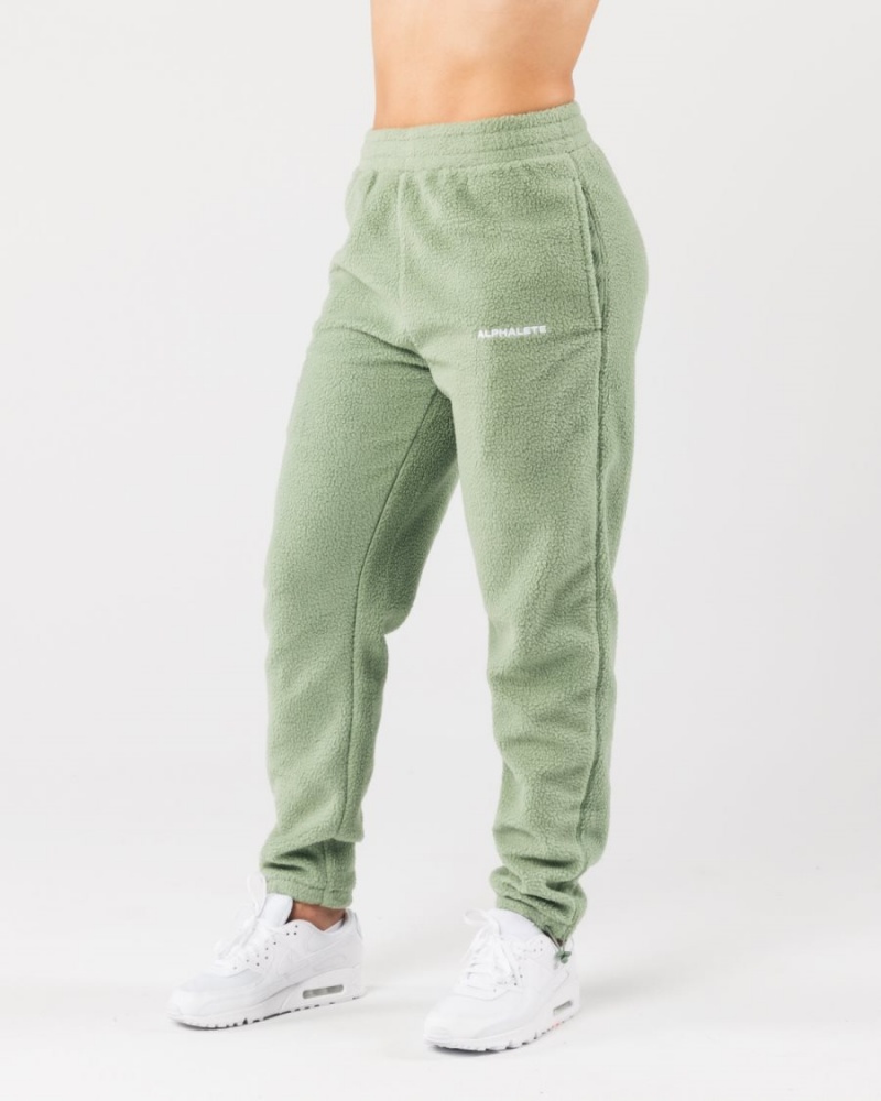 Sage Alphalete King Jogger Men's Jogger | 9247351-XG