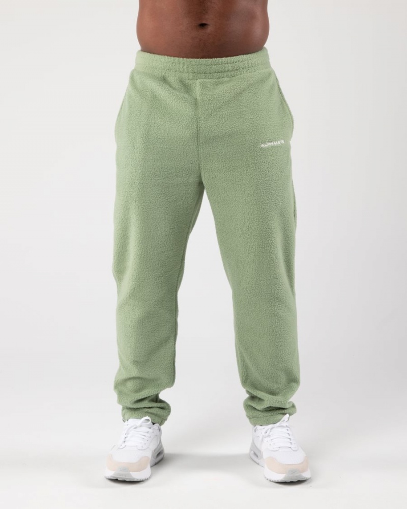 Sage Alphalete King Jogger Men\'s Jogger | 9247351-XG