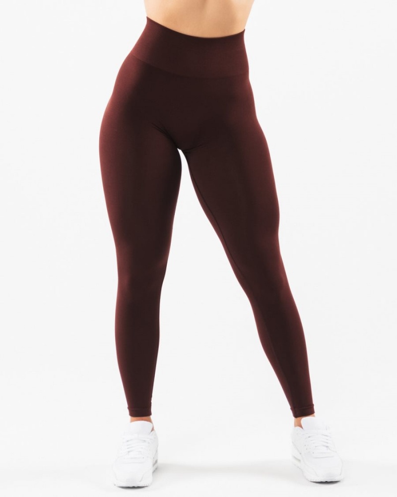 Sangria Alphalete Amplify Legging Women's Leggings | 9516230-WS