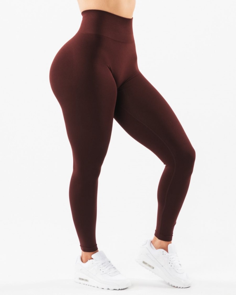 Sangria Alphalete Amplify Legging Women's Leggings | 9516230-WS