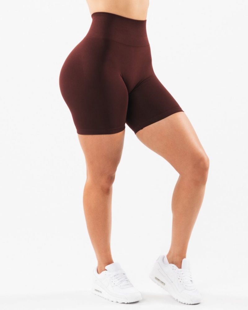 Sangria Alphalete Amplify Short 6.5” Women's Shorts | 0246953-CE