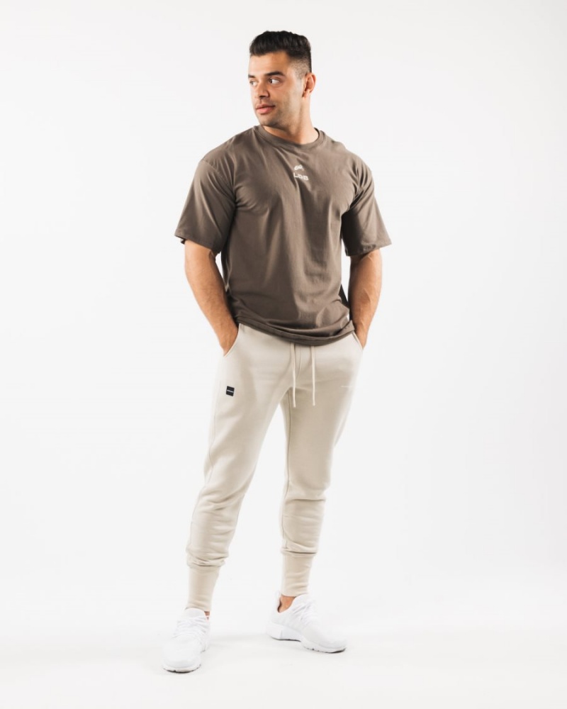 Sea Shell Alphalete Academy Club Jogger Men's Jogger | 4897502-MO