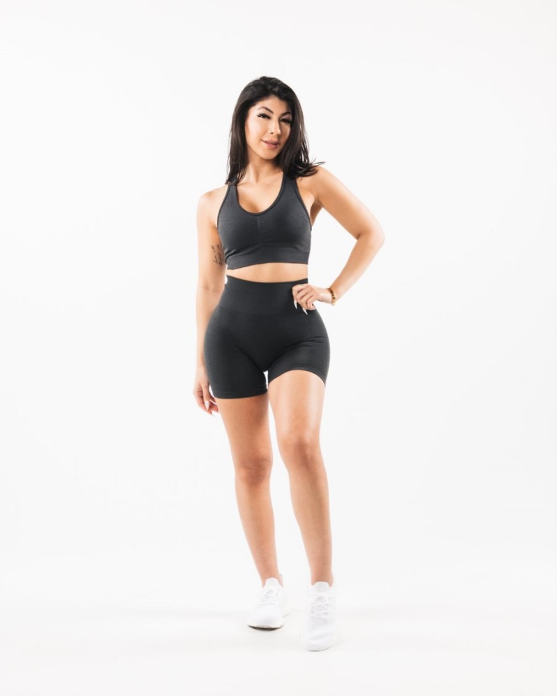 Shadow Alphalete Amplify Short 4.5" Women's Shorts | 7968352-JZ