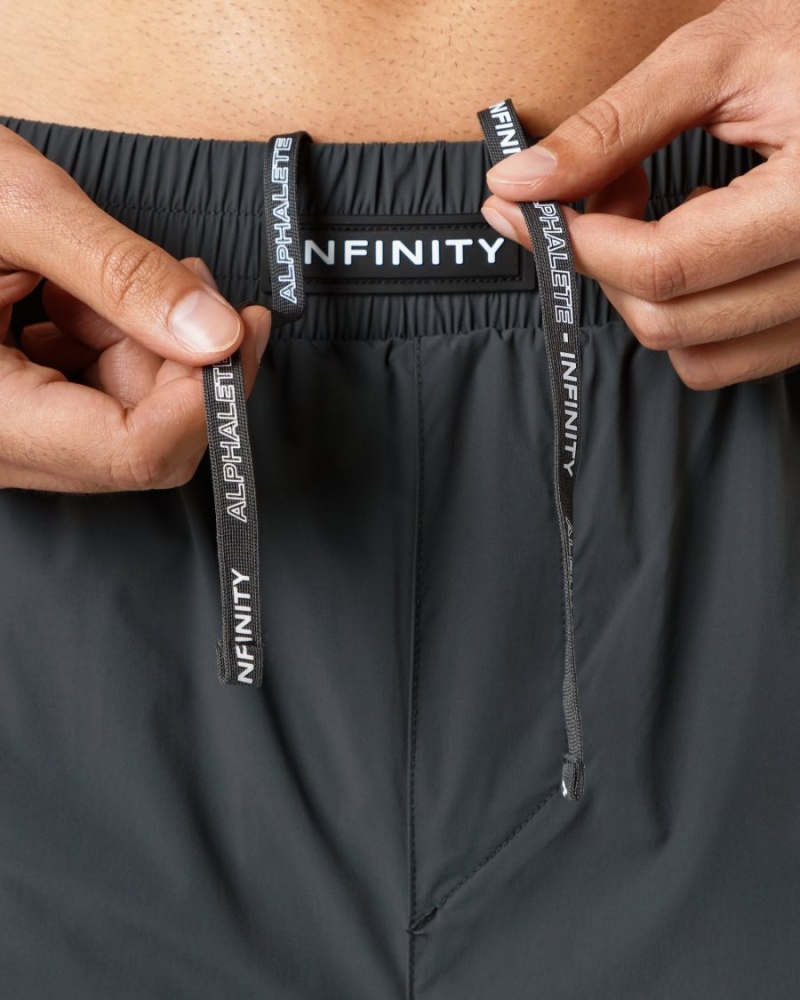 Shadow Alphalete Infinity 2-in-1 Speed Short 5.5" Men's Shorts | 5497216-BT