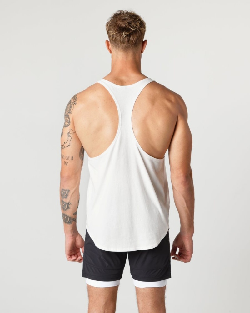 Shell Alphalete Heavy Cotton Core Stringer Men's Stringers | 1690482-KD