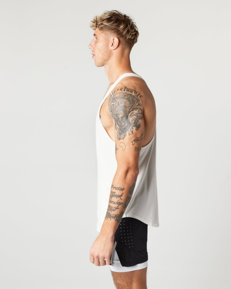 Shell Alphalete Heavy Cotton Core Stringer Men's Stringers | 1690482-KD