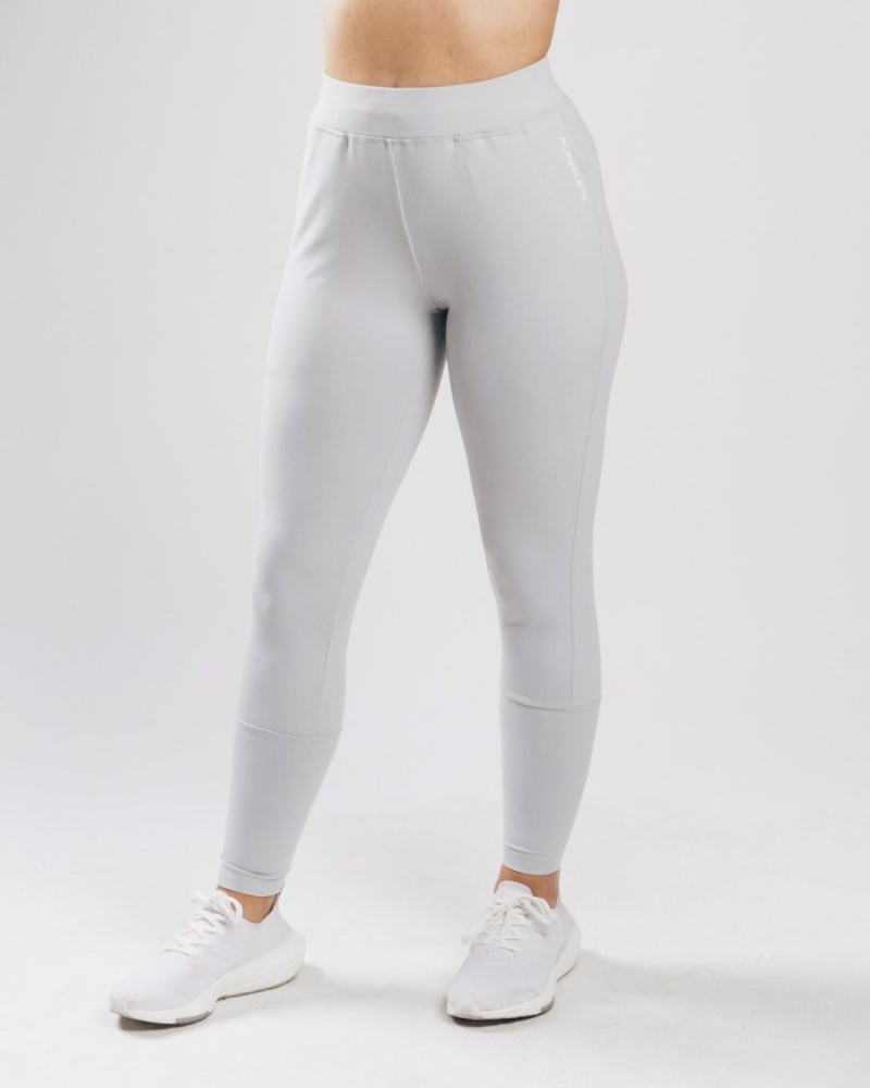 Silver Alphalete Trace Jogger Women's Jogger | 8037952-AE