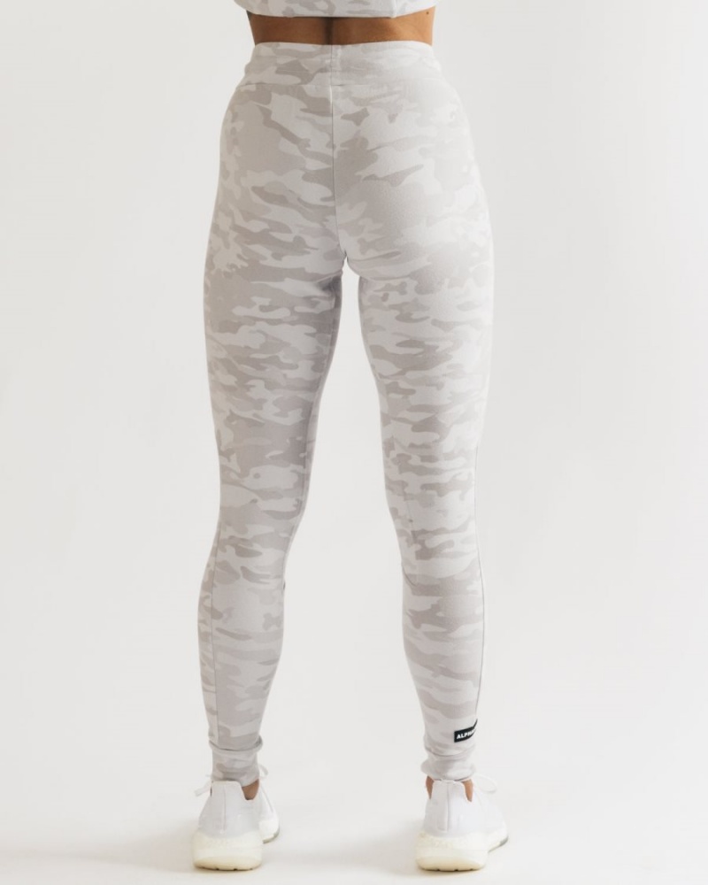 Silver Camo Alphalete Identity Jogger Women's Jogger | 1436895-AL