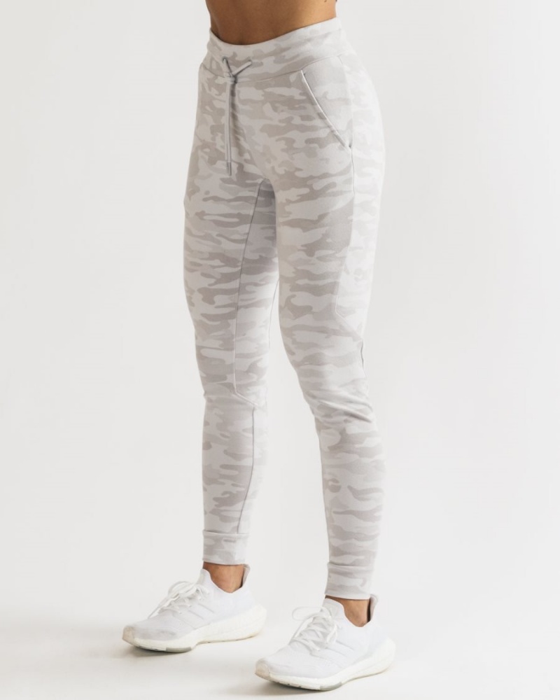 Silver Camo Alphalete Identity Jogger Women\'s Jogger | 1436895-AL