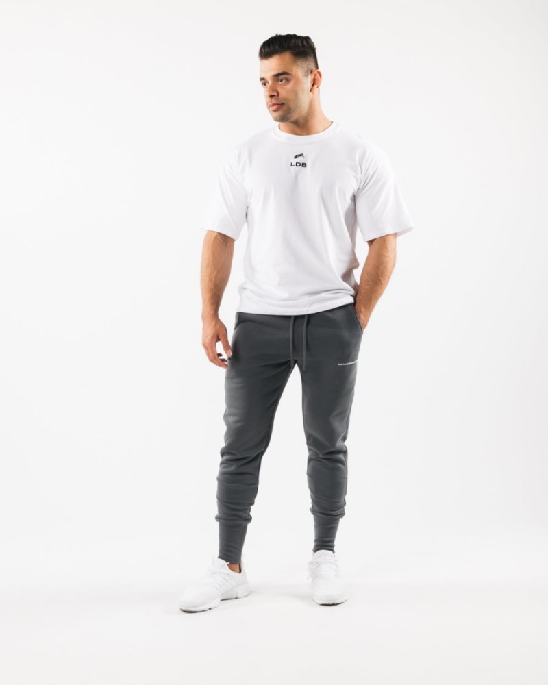 Smoke Alphalete Academy Club Jogger Men's Jogger | 5379648-DN