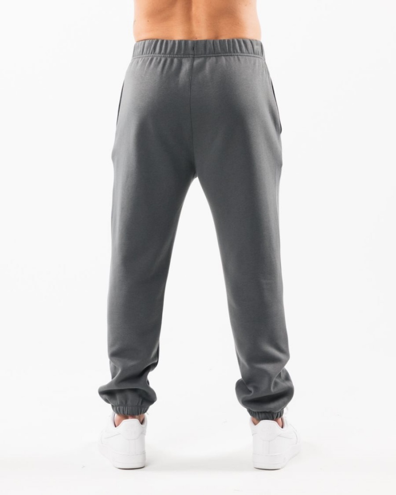 Smoke Alphalete Academy Relaxed Jogger Men's Jogger | 2608935-OT