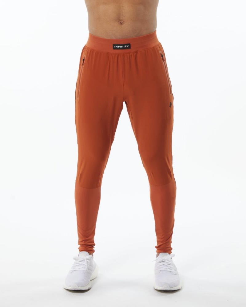 Sour Tangerine Alphalete Infinity Tech Pant Men\'s Jogger | 4305719-VI