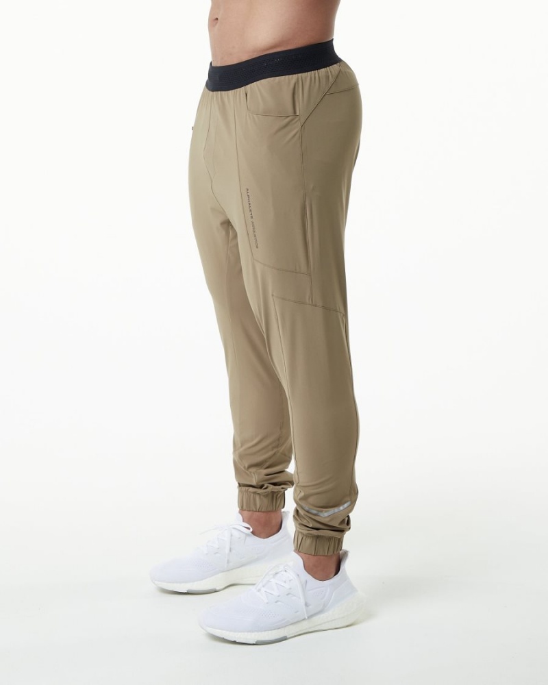 Taupe Alphalete Studio Pant Men's Jogger | 3651278-IE