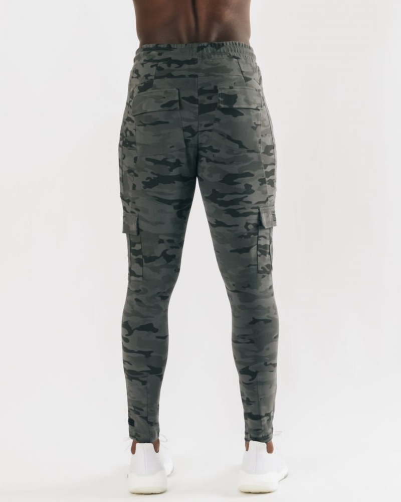 Terrain Camo Alphalete Identity Cargo Men's Jogger | 5617089-WF