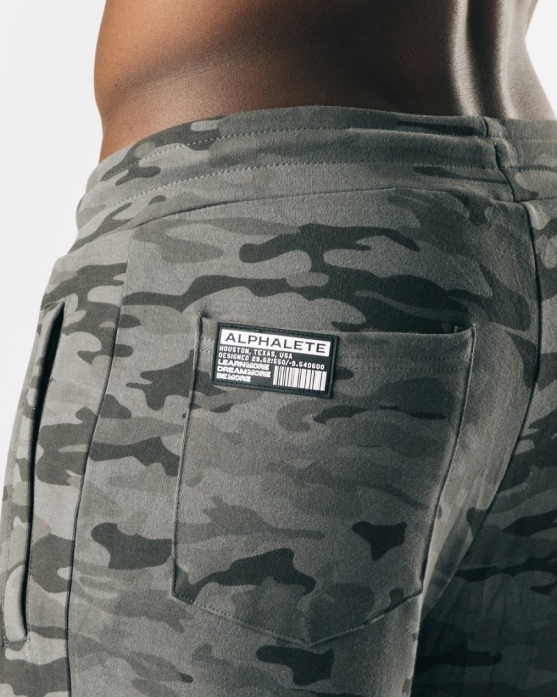 Terrain Camo Alphalete Identity Jogger Men's Jogger | 5218309-NL