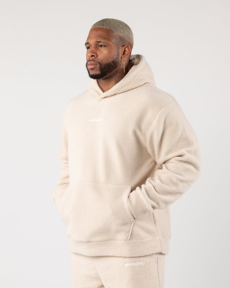 Vanilla Alphalete King Hoodie Men's Hoodie | 1479268-LE