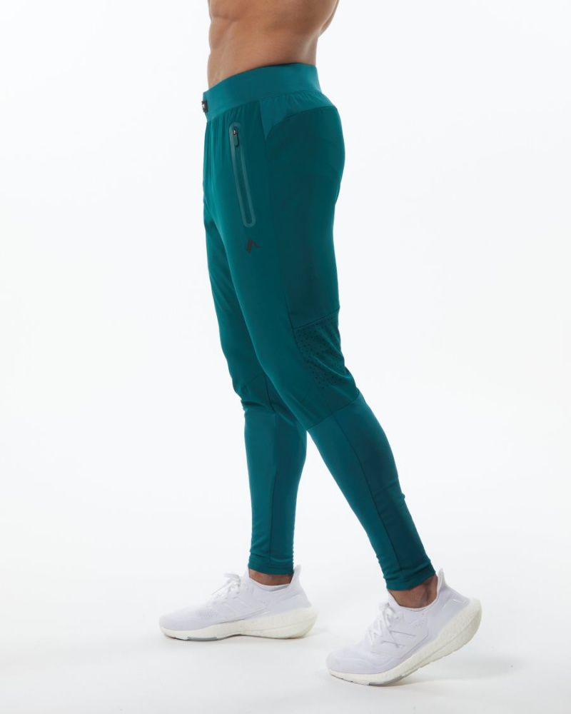 Velvet Teal Alphalete Infinity Tech Pant Men's Jogger | 5861429-UG