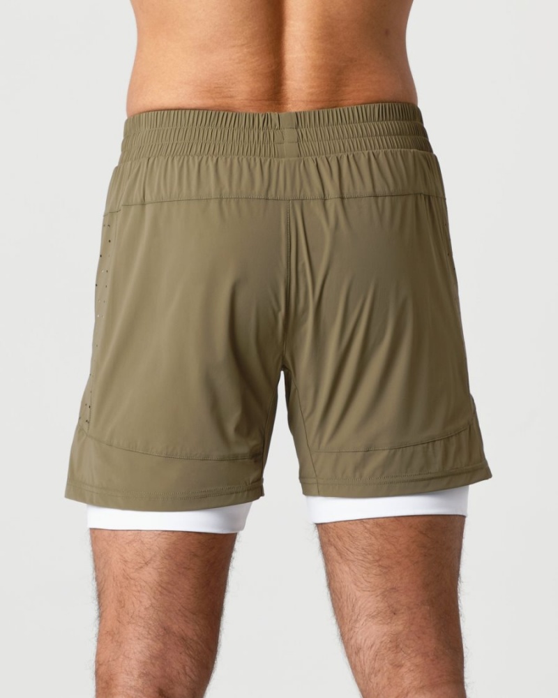 Willow Alphalete Infinity Speed Short 5.5" Men's Shorts | 3987604-PO